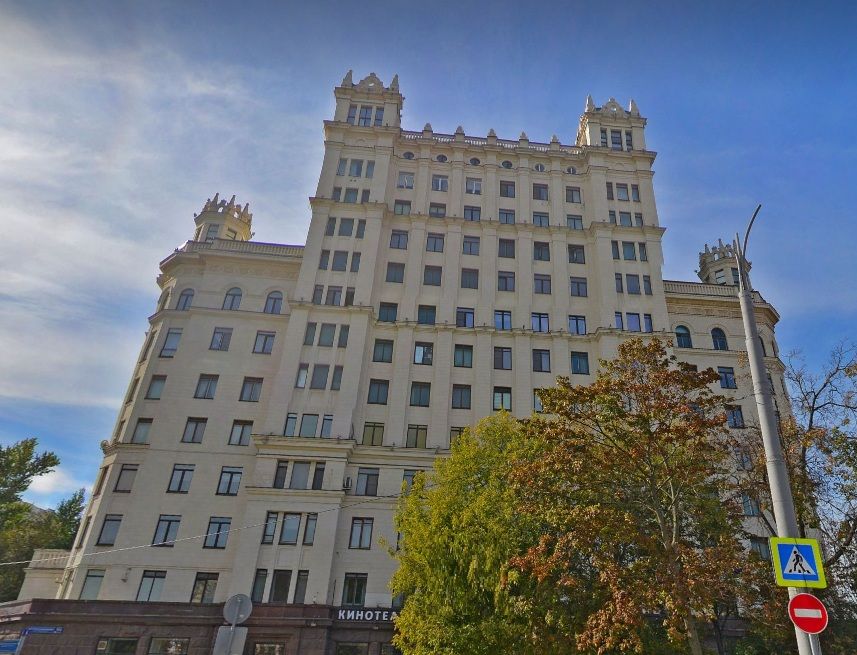 фасад дома, здание по адресу г Москва, Котельническая наб, д 1/15 к ВК